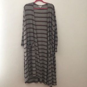 LuLaRoe Sarah ribbed beautiful XL EUC